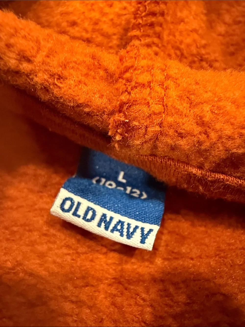 Old Navy Orange Kids Hoodie 